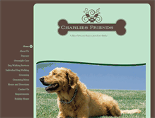Tablet Screenshot of charlies-friends.com